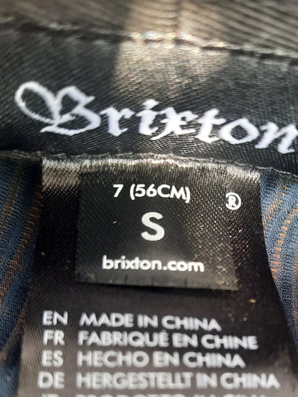Brixton Fiddler Fisherman Black Cap Size S 7 (56cm) Black - Picture 9 of 9